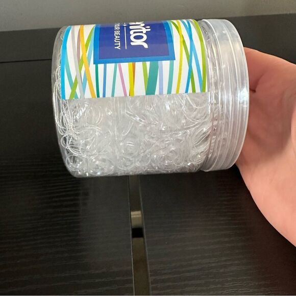 Teenitor Clear Elastic Hair Rubber Bands, Soft Hair Elastics Ties - Picture 8 of 11